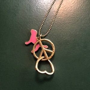 Victoria’s Secret PINK long charm necklace from the 2000’s
